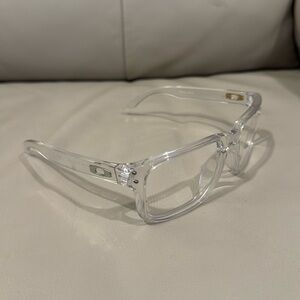Oakley Holbrook OO9102-06 clear frames only, no lenses.
